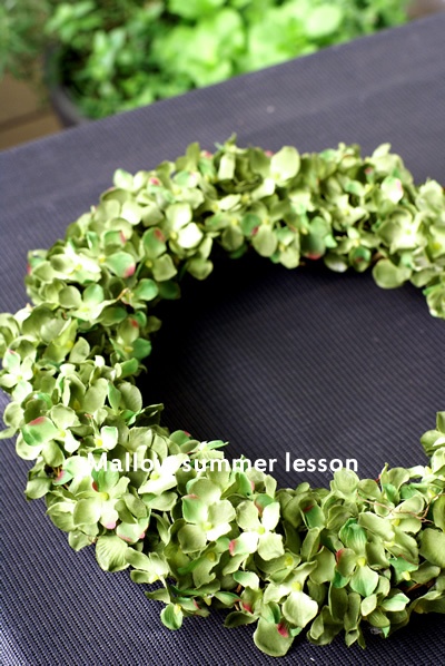 Mallow Summer Lesson 造花を楽しむ3ヶ月 Vol 1 紫陽花のリース Mallow Flowers More